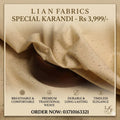 SPECIAL KARANDI BY LIAN